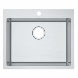 ECT - IMPACT Stainless Steel Single Bowl Top Mounted Sink