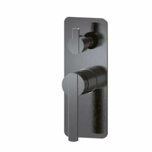 ECT - ROMEO Shower mixer with divertor in Gun Metal