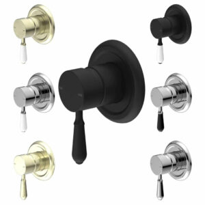 NERO - YORK Shower Mixer With Lever Options