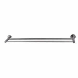 ECT - JESS 750mm double towel rail in Gun Metal