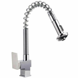 ECT - ACQUA Pull Out Sink Mixer in Chrome