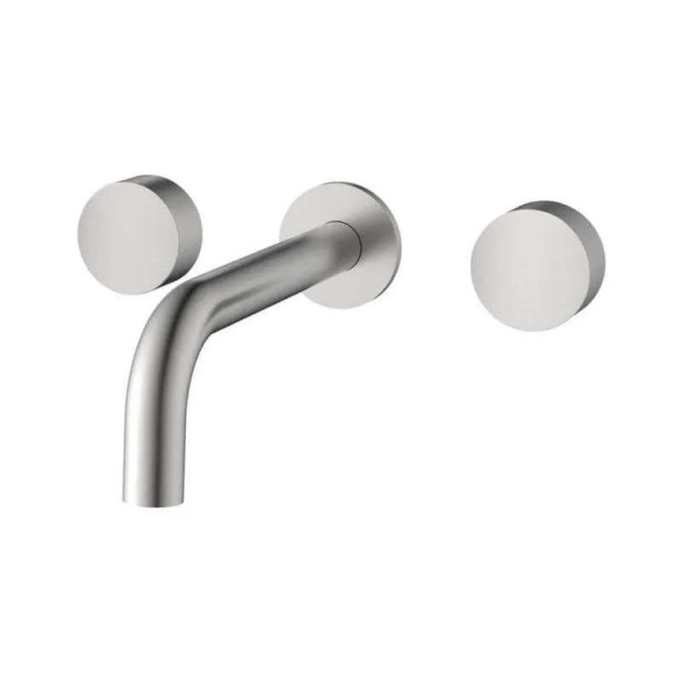 ECT - VIVO Basin/Bath set with hot and cold handle in Brushed Nickel