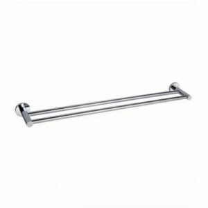 ECT - JESS 900mm double towel rail in Chrome