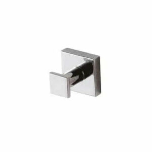 ECT - QUBI single robe hook in Chrome