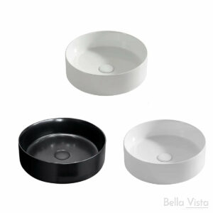 BELLA VISTA - Round Ceramic Basin - 360x120