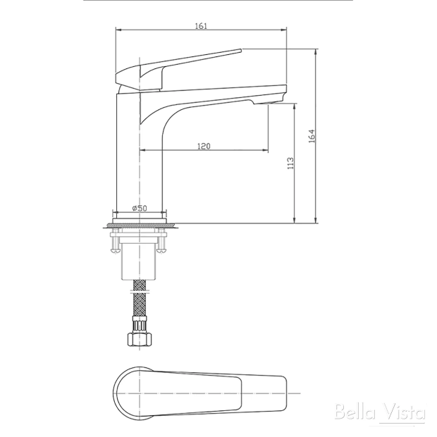 BELLA VISTA - CELSIOR Basin Mixer