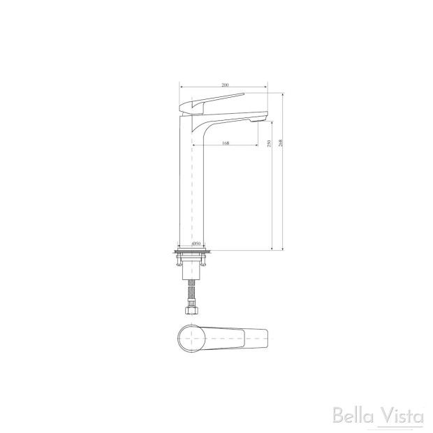 BELLA VISTA - CELSIOR Tall Basin Mixer
