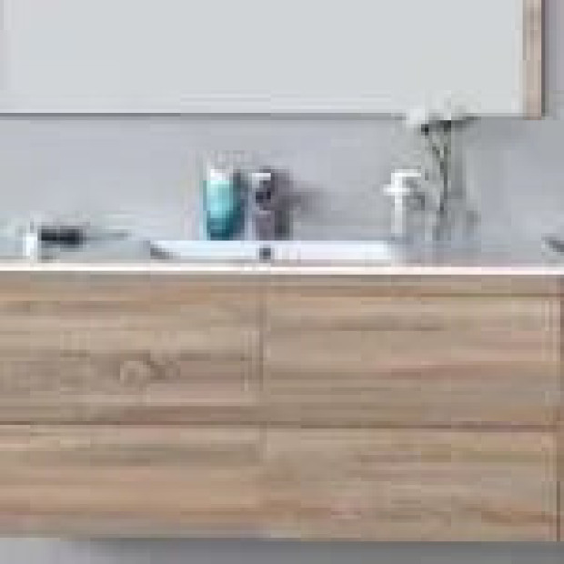 AULIC - LEO Wall Hung Vanity Cabinet and Top