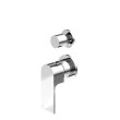 NERO - BIANCA Shower Mixer with Divertor Separate Plate