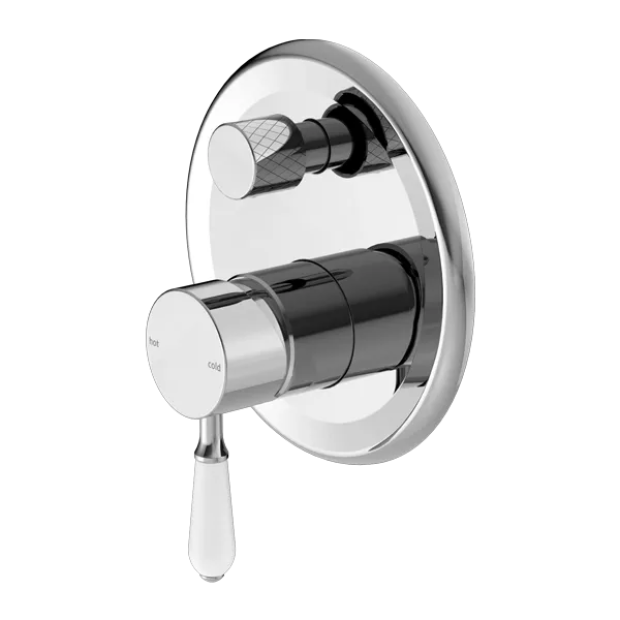 NERO - YORK Shower Mixer With Divertor And Lever Options