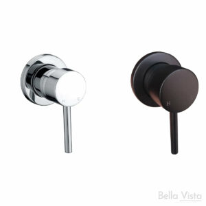 BELLA VISTA - RACO Shower / Bath Mixer – Round - Small Backing Plate