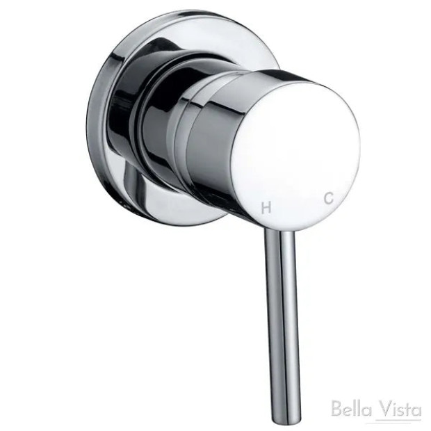 BELLA VISTA - RACO Shower / Bath Mixer – Round - Small Backing Plate