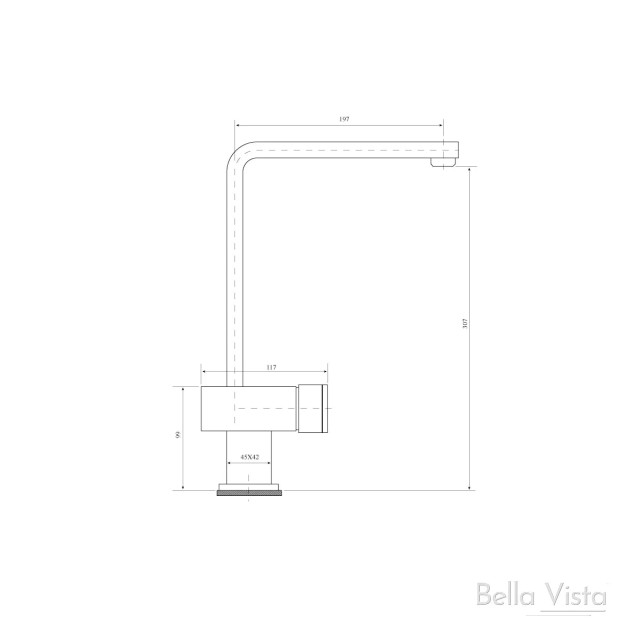 BELLA VISTA - MIA Sink Mixer