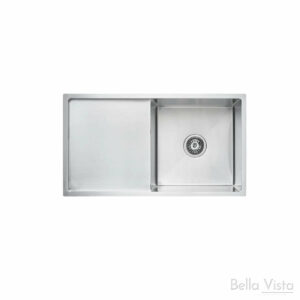 BELLA VISTA - PRADUS Luminare Single Bowl With Drainer Kitchen Sink - 800x440x250