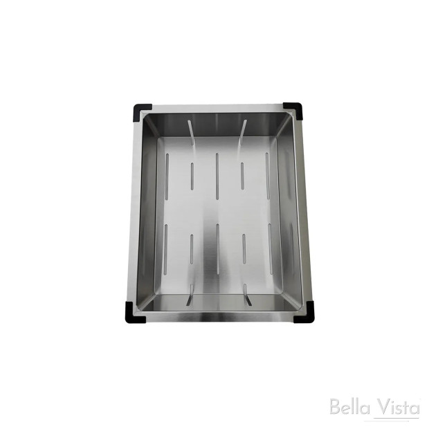 BELLA VISTA - Sink Drainer Slotted Tray suits Pradus S/S Sinks - 350x435