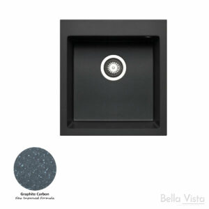 BELLA VISTA - PRADUS Single Bowl Kitchen Sink - 460x500