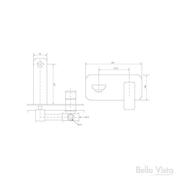BELLA VISTA - MIA Mixer and Spout Combo