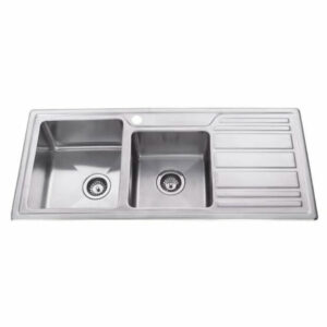 ECT - IMPACT One and 3/4 Bowl with Side Drainer Sink