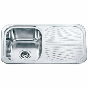 ECT - DANTE Single Bowl with Drainer Sink
