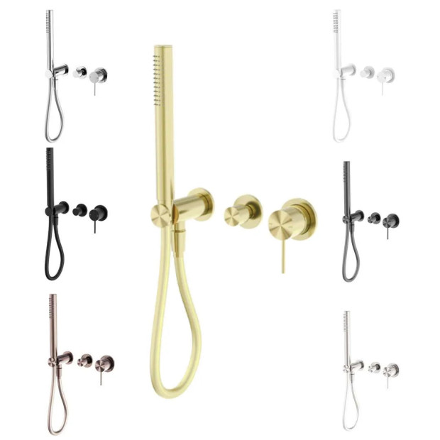 NERO - MECCA Shower Mixer Divertor System Seperate Back Plate