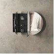 OTTI - BONDI Black Oak Shaving Cabinet 1500x900x150