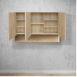 OTTI - BYRON Natural Oak Plywood Shaving Cabinet 1200x800x150