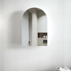 OTTI - ARCHIE Satin White Shaving Cabinet 900x600x150
