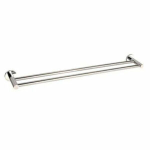 ECT - NIKO 750mm double towel rail in Brushed Nickel