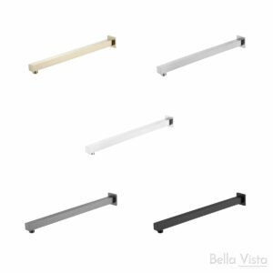 BELLA VISTA - DEKO Square Wall Shower Pipe - 450mm
