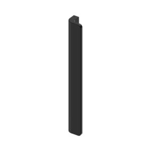 25g003mb Bianca Pull Handle 200mm Matte Black Image 1.png