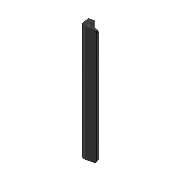25g003mb Bianca Pull Handle 200mm Matte Black Image 1.png