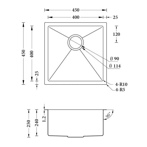 Bks Ha4545d Technical Drawing Square.png