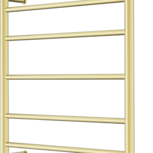 Nr190003hbg Mecca 240v 7 Bar Heated Towel Ladder Brushed Gold Image 1.png