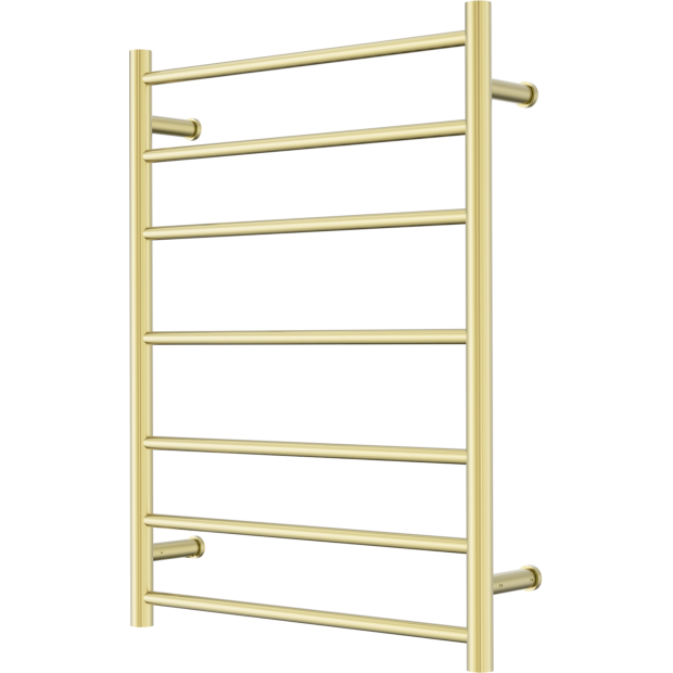 Nr190003hbg Mecca 240v 7 Bar Heated Towel Ladder Brushed Gold Image 1.png