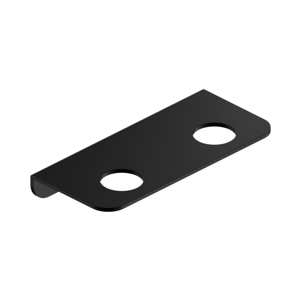 Nr1985amb Mecca Double Soap Bottle Holder Matte Black Image 1.png