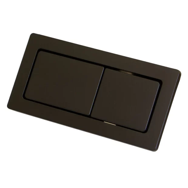 Square Button Matt Black.webp