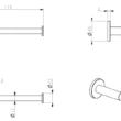 Toilet Roll Holder Specs