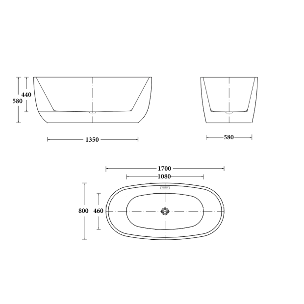Paris Btp 1700 Technical Drawing Square